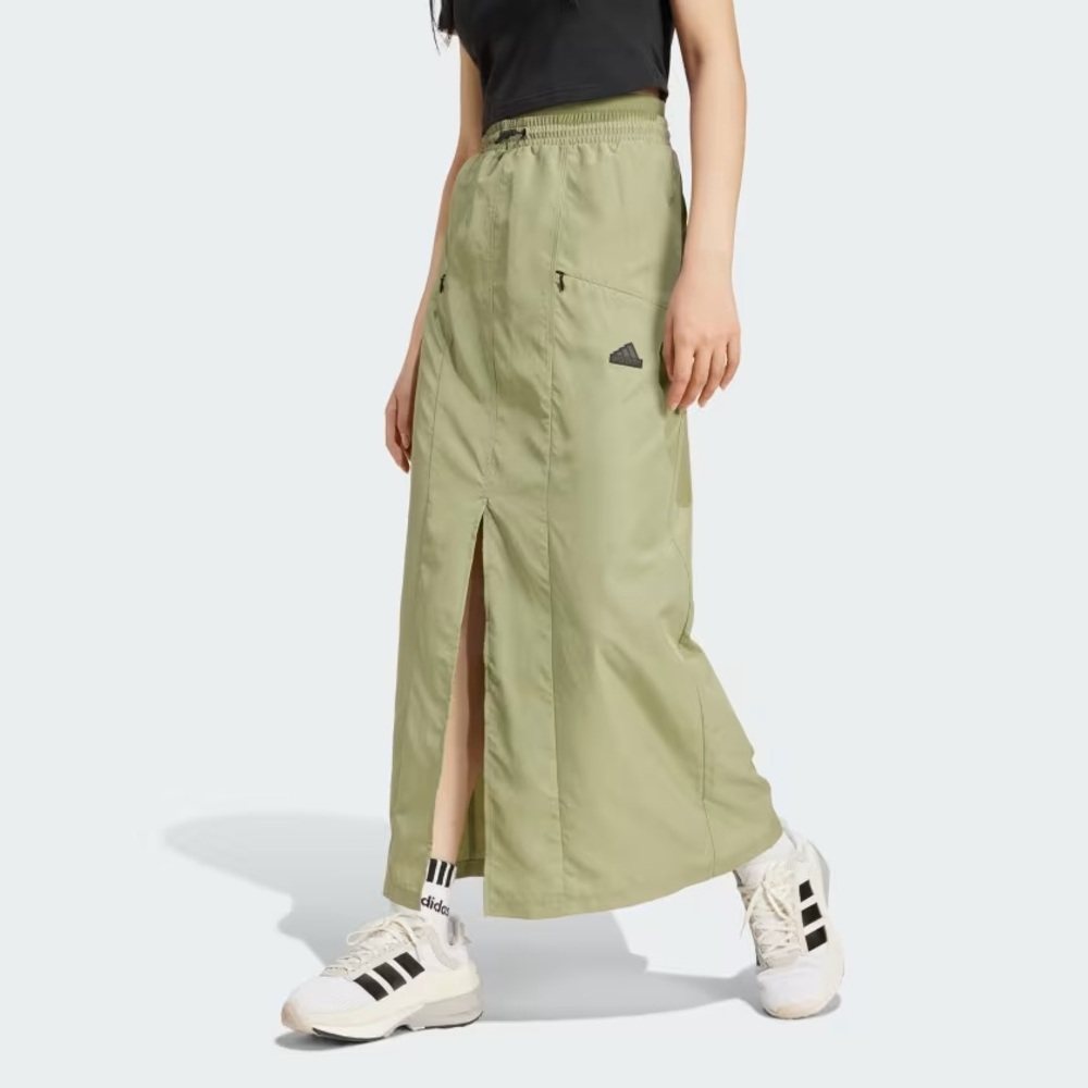 adidas Olive Maxi Skirt